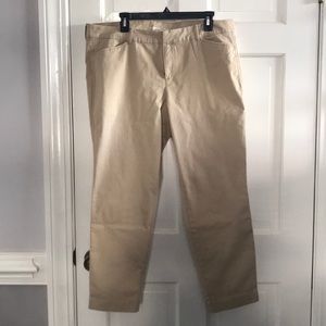 Old Navy Khaki 16 Pixie Pants